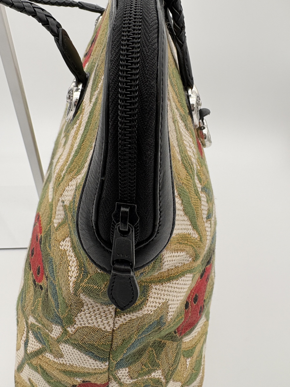 Vintage Brighton Alyssa Ladybug Tapestry Weekender Tote - Picture 7 of 14